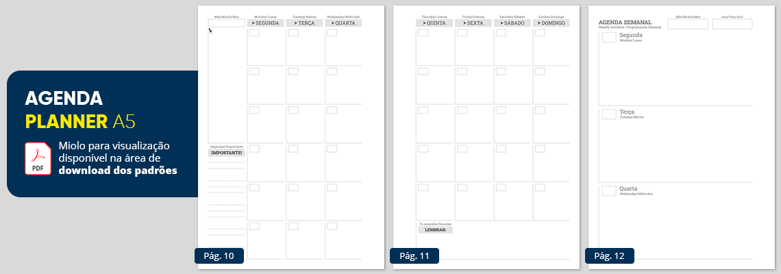 Miolo de Agenda Planner